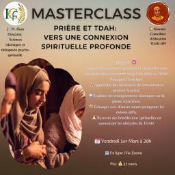 Masterclass Prière et TDAH: Vers une Connexion Spirituelle Profonde