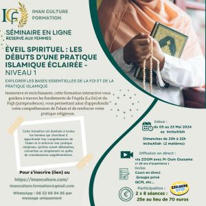 FORMATION - Éveil Spirituel - Niveau 1